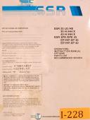 Ingersoll Rand-Ingersoll Rand SSR, Air Compressor, Options & Special Accessories Manual 1986-11-350 kw-15-450HP-SSR-XF50-06